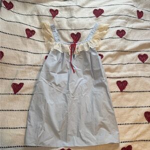 Urban Outfitters Blue and Cream Mini Dress